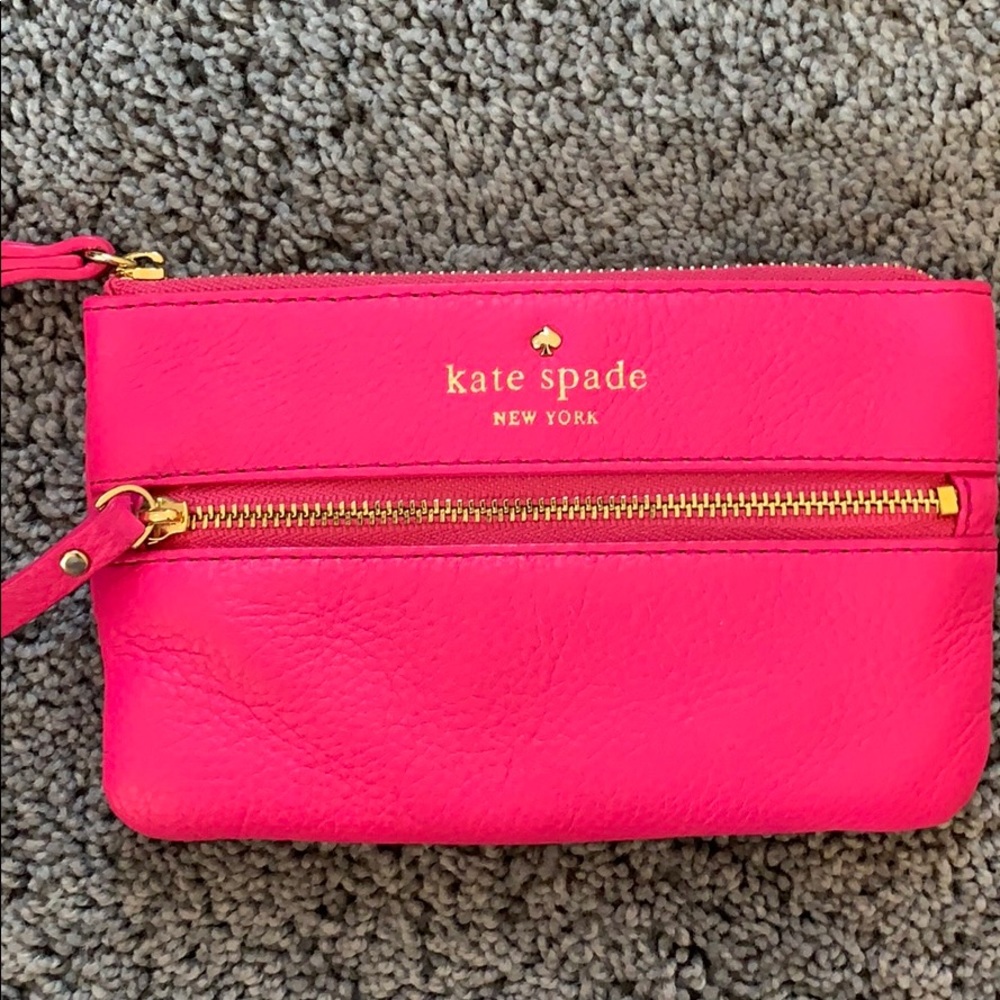 Hot Pink Kate Spade Wristlet